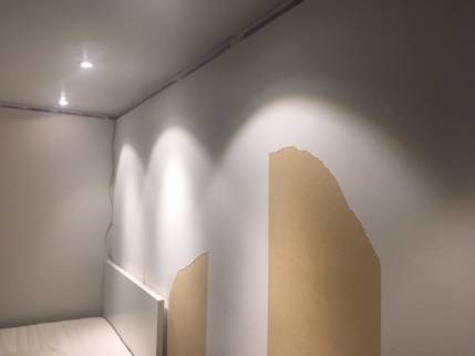 Chantier abandonné dans un appartement en rénovation - Nantes 44