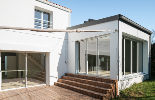 Création d'une terrasse à Vertou