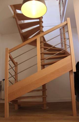 escalier hélicoïdal - Aix-les-Bains (73)  