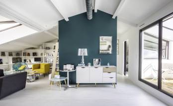 Loft terminé sous les combles