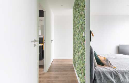 Surélévation d'une maison en bardage zinc anthracite à Vertou