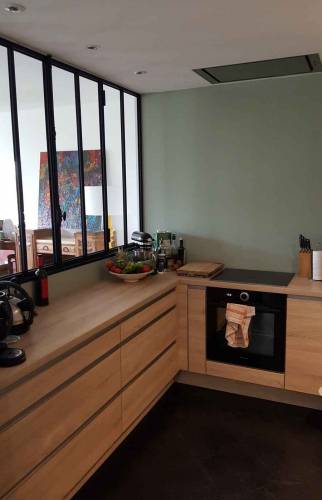 Réalisation d'une Verrière - Création d'une Cuisine - Lyon 7