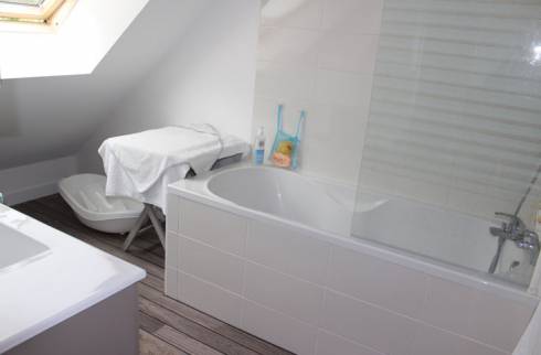 Rénovation de salle de bain combles Saint-André-de-Cubzac