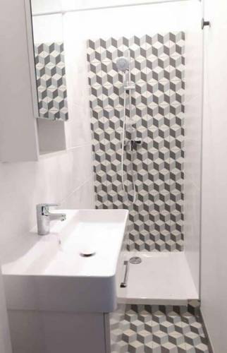 salle de bains rénovée