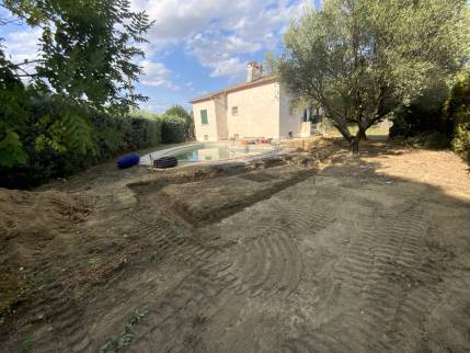 Terrassement piscine