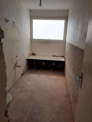 Salle de bain avant travaux de rénovation