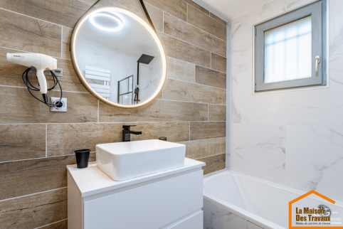 salle de bain rénové