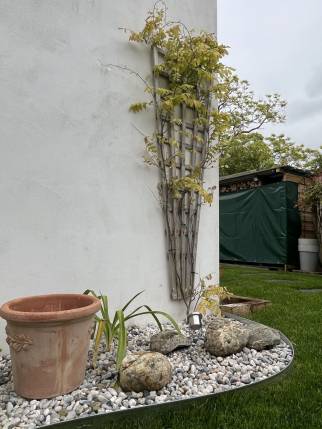 Création jardin minéral à Angoulins