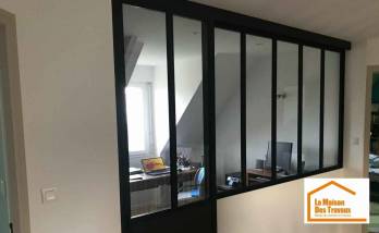 Rénovation de maison avec verrière sur Périers 50190