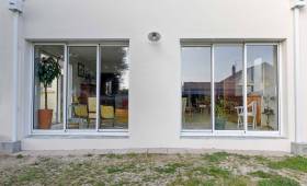 Agrandissement de maison à toiture plate