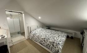 Chambre d'ado et salle de bain après aménagement de comble (Yerres 91330)