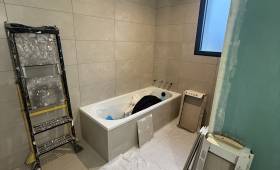 Création d’une salle de bain à proximité de Sautron : reprise d’un chantier abandonné 5