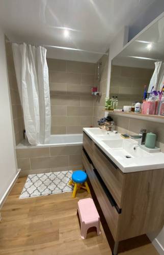 Rénovation complète d’une salle de bain et rafraîchissement d’une salle d’eau à Antony