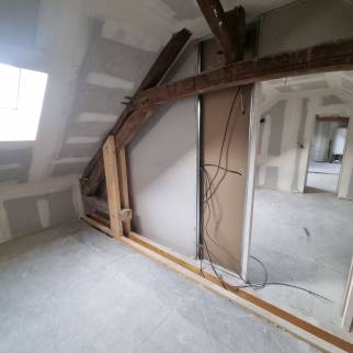 Combles après rénovation