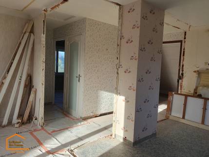 Rénovation énergétique d'une maison à Saint-Lunaire (35800) et remplacement de la véranda.