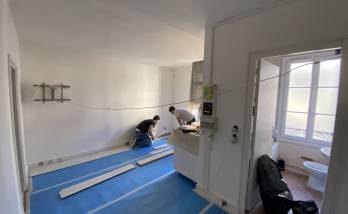 Travaux dans une maison à Clairfontaine (78120) : rénovation du sol
