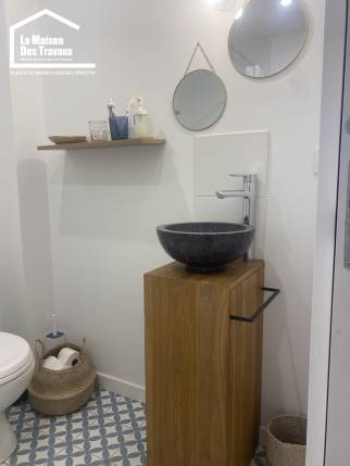 Petit meuble vasque salle de bain