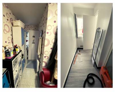 Travaux de salle de bain