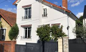 Pavillon après ravalement des façades (Brunoy 91800)