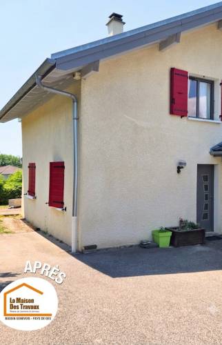 Travaux peinture toiture volets Crozet
