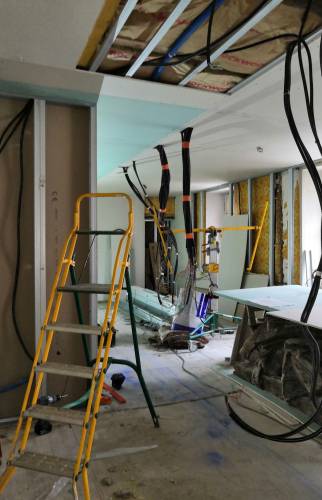 Distribution des réseaux électriques pour des appartements à Lannion