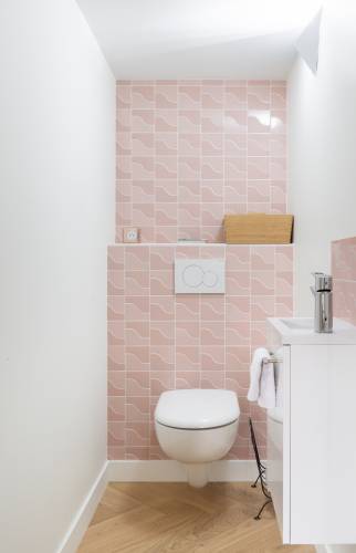 Rénovation complète d'une maison de 250 m² à Vertou- wc