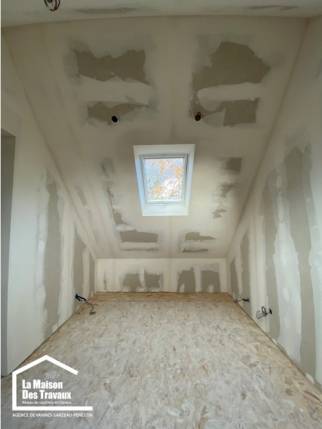 Création d'une pièce dans les combles à Vannes