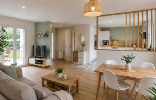Rénovation de rez-de-chaussée à Romillé (35850)