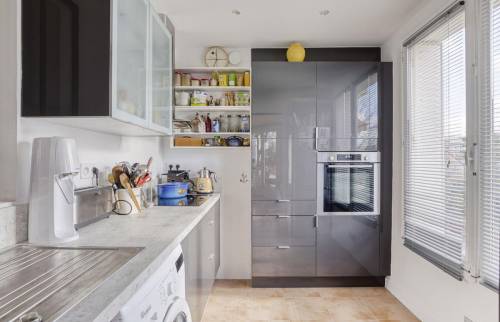 Le meuble de cuisine encastré