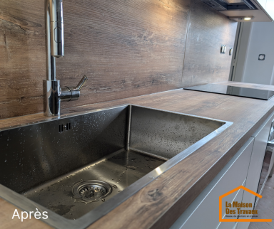Evier de cuisine inox