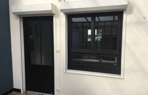 Entrée de maison rénovée Nantes 44