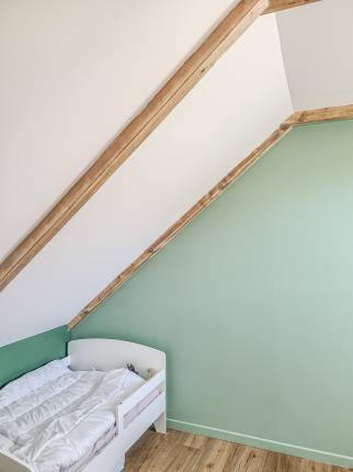 chambre d'enfant aménagé 