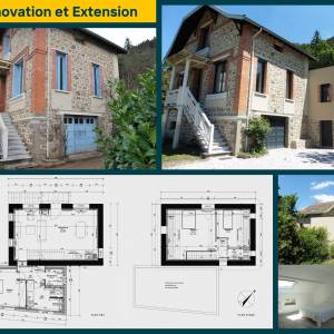 Rénovation et extension d'une maison des années 1930 - JESSY DI NATALE - La Maison Des Architectes