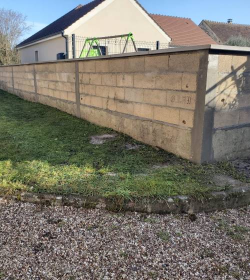 construction de muret