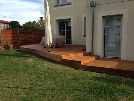 Terrasse bois sur mesure
