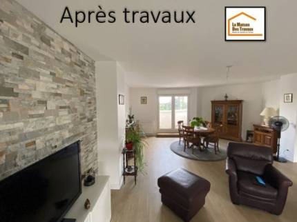 Salon après rénovation (Brunoy 91800)