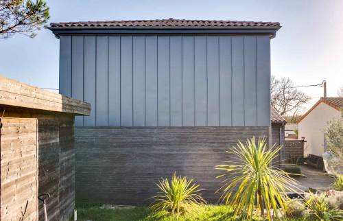 Surélévation d'une maison de 23 m² à Saint Sébastien (44)