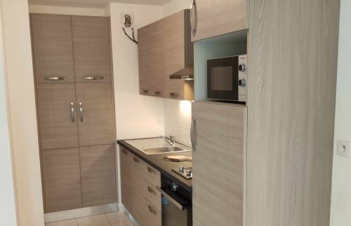 installation d'une cuisine dans un appartement