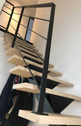 Création d'un escalier sur-mesure à Deauville