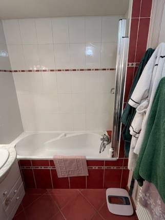 Salle de bain avant travaux de rénovation - Nantes Orvault 44