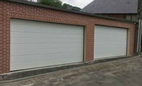 Double garage 50m² en brique de parment - la Maison des Travaux Rouen