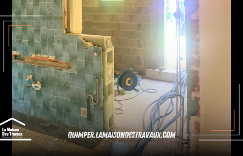 Aménagement de Luxe avec Puits de Lumière à Fouesnant