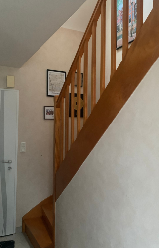Belle rénovation d'escalier la maison des travaux