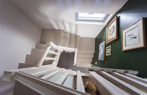 Béton ciré sur escalier 