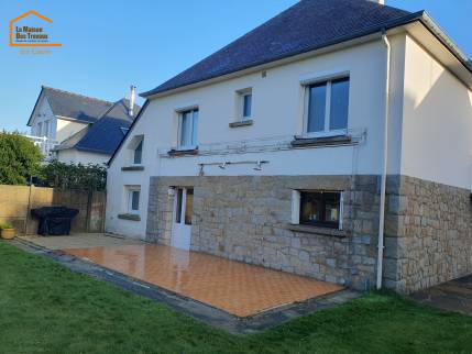 Rénovation énergétique d'une maison à Saint-Lunaire (35800) et remplacement de la véranda.