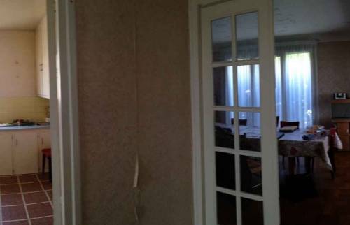 Cuisine avant travaux de transformation en suite parentale