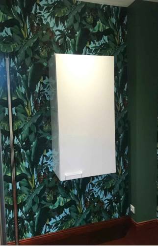 Salle de bain jungle