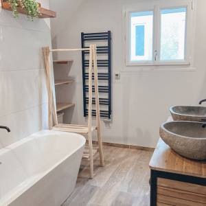 Une salle de bain familiale - Pauline Lavocat - La Maison Des Architectes