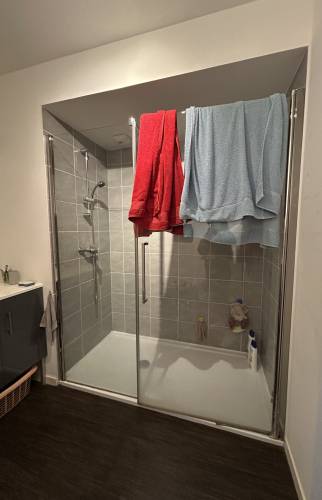 Douche avant transformation à Bruz 