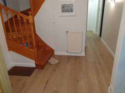 Revêtement de sol terminé